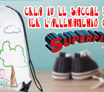 Festa del papà: disegna tu la sacca sportiva per il tuo papà!