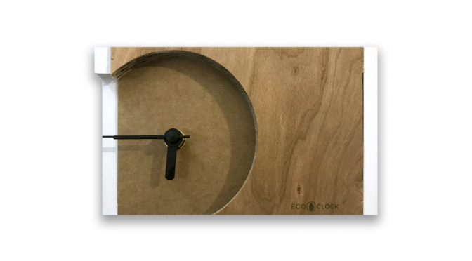 ECO CLOCK - l'orologio portapenne in cartone